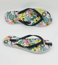 Women Tropical Flower Slippers