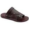 Men's shoes slippers summer new leather casual dad's soft sole sandals