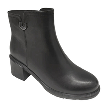 Boots women's thick heels short boots autumn and winter women's shoes winter plush high heels