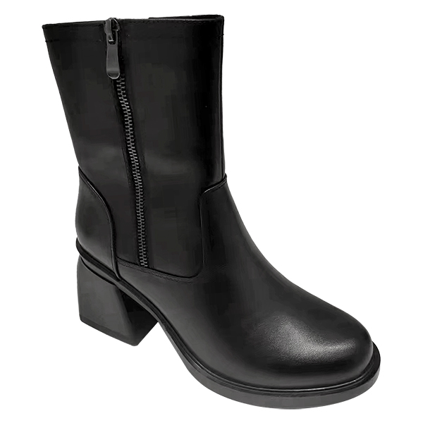 New Thick Sole Popular Martin Boots Slim and Slim Short Boots with Velvet