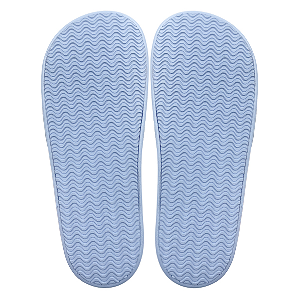 Gradient upper blue one-piece slippers can be worn externally simple women's shoes slippers