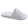 Summer new smiley face purple slippers for women's home bathroom slippers in a straight line
