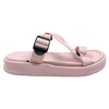 Pink sandals for women's casual and comfortable daily versatile shoes lightweight and breathable beach sandals