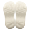 Women's beige thick bottom flip flops for summer wear non slip casual versatile beach sandals