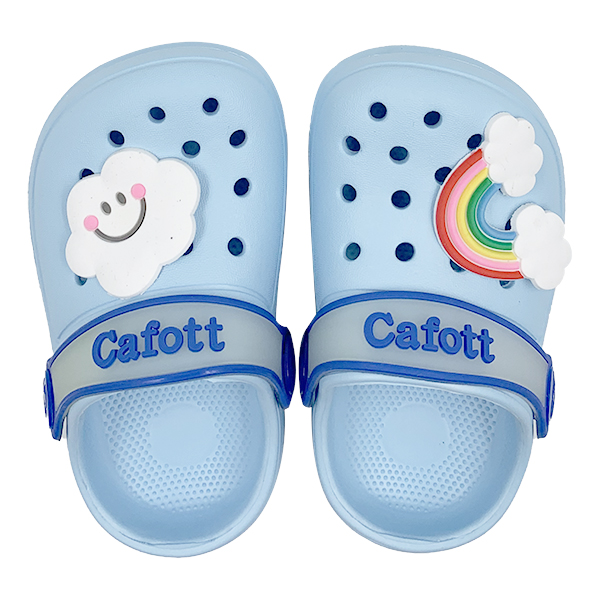 Children's slippers summer children's hole shoes baby indoor anti slip cool slippers