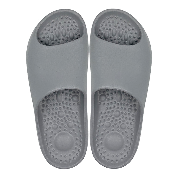 Foot arch massage slippers EVA anti slip men's summer home use couple acupoint massage particles foot therapy shoes