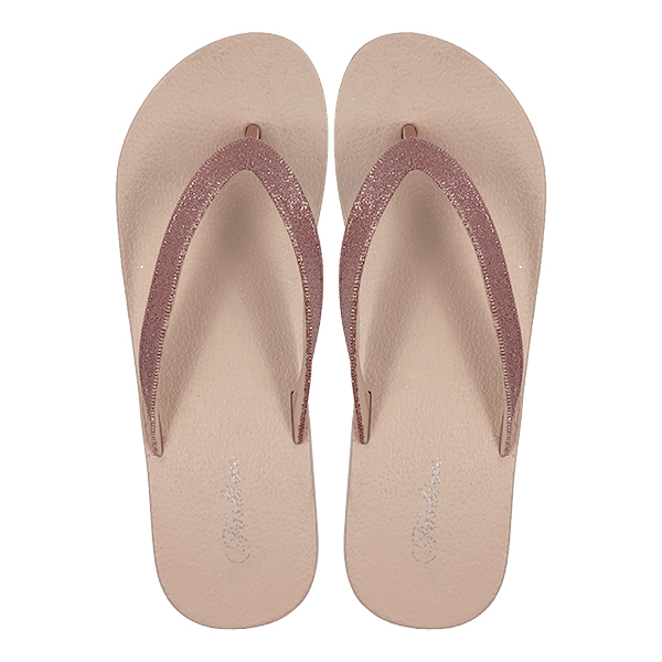 Women's trendy beach thick soled flip flops new summer outerwear anti slip clip toe slippers