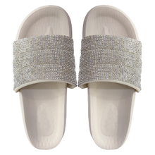 One word slippers for women's summer outdoor wear versatile sponge cake thick sole casual style lazy cool slippers