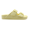 Light yellow EVA lightweight anti slip casual shower slippers Haken outdoor beach slippers women's summer