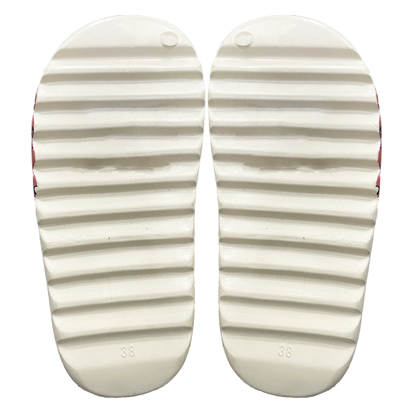 Slippers for women summer home indoor anti slip outdoor wear stepping on poop feeling thick sole simple and high-end feeling cool slippers