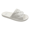 New style of fashionable white slippers for girls with a sense of stepping on poop suitable for summer outdoor wear and home anti slip straight drag