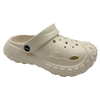 Thick soled perforated shoes for men and women for summer wear 2025 new seaside beach anti slip toe cap height increasing cool slippers