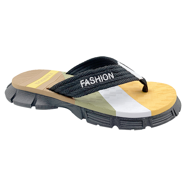 Men's summer new style of flip flops anti slip trendy slippers for outdoor wear men's clip on beach sandals