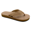 New brown men's beach pool flip flops anti slip swimming flip flops men's pool beach shoes