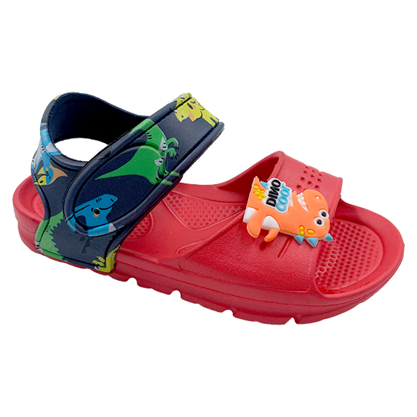 Summer style open toed Velcro children's beach sandals for boys and girls