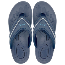 Summer thick bottom flip flops with clamp feet for men anti slip wear-resistant casual and versatile beach flip flops trend