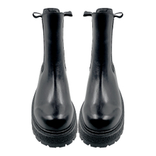 Real leather Chelsea boots children's autumn/winter new short boots chimney women's boots thick soled Martin boots