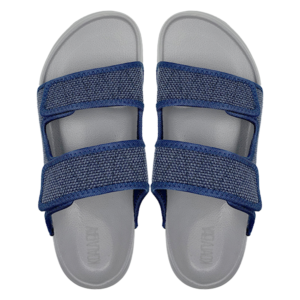 Men's new summer fashionable sandals with anti slip EVA thick sole for wearing on both sides with a sense of stepping on poop