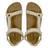 New summer fashion trend flat bottomed cork mop Velcro women's sandals