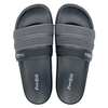 Versatile dark gray men's non smelly feet for outdoor wear summer home use indoor bathing home use anti slip thick soled anti odor cool slippers