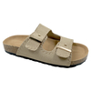 Women's soft soled Boken sandals for outdoor wear summer retro casual versatile leather comfortable beach shoes thick soled straight drag
