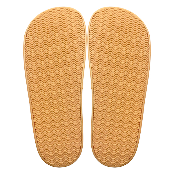 Cute smiling face orange one word slippers can be worn externally simple women's shoes slippers
