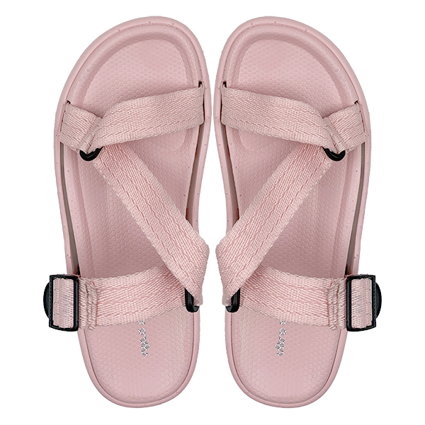 Pink sandals for women's casual and comfortable daily versatile shoes lightweight and breathable beach sandals