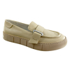 Casual leather shoes soft leather retro leather one foot loafers