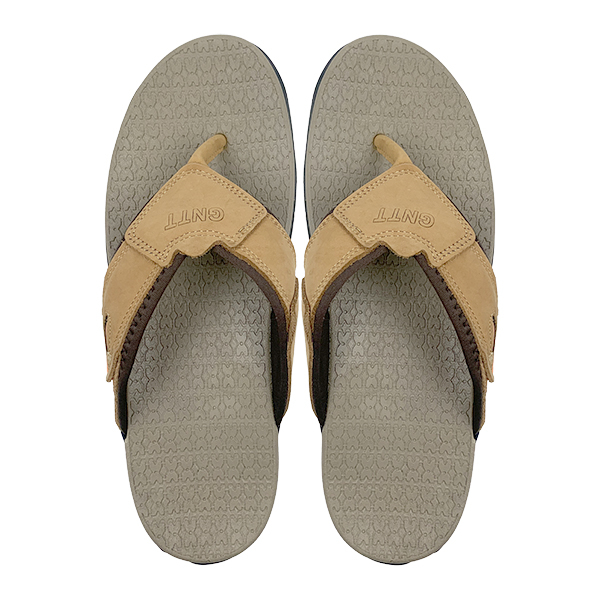 Men's slippers summer new style thick soled plus size cool slippers wearing flip flops beach shoes