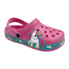 Children's slippers girls' indoor and outdoor travel sports breathable and non slip cartoon children's baby hole shoes