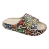 Graffiti slippers cartoon thick sole bath anti slip couple student home slippers bathroom slippers