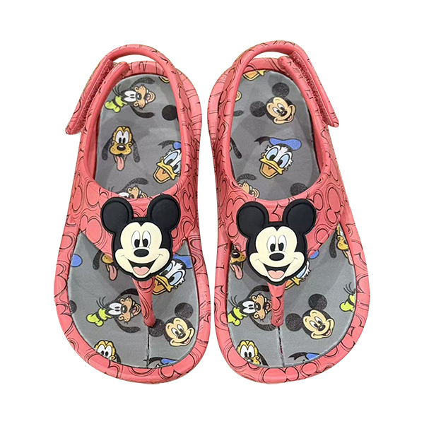 New summer children's slippers cartoon soft bottom anti slip flip flops