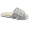 Cow tendon bottom linen slippers for men and women indoor and household use anti slip wooden flooring home fabric sandals