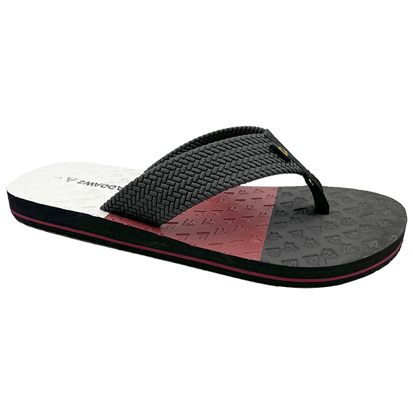 Men's summer outdoor wear thick soled anti slip personalized clip on flip flops outdoor wear-resistant beach sandals