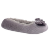 Big bow cotton slippers with toe caps flat shoes casual home shallow mouth one foot women's shoes