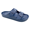 Navy blue EVA lightweight anti slip casual shower cool mop Haken outdoor beach slippers men's summer