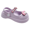 Mary Jane Cave Shoes Cute Women Parent Child Outer Wear Baotou Half Slippers Sandals