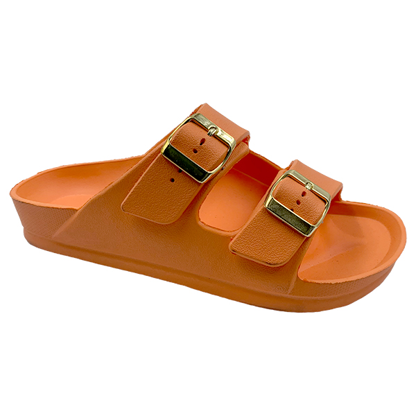Summer EVA slippers women's two character anti-skid flat casual outdoor comfortable simple two character slippers