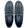 Girls' leather shoes with soft sole for spring and autumn new black performance student princess single shoes