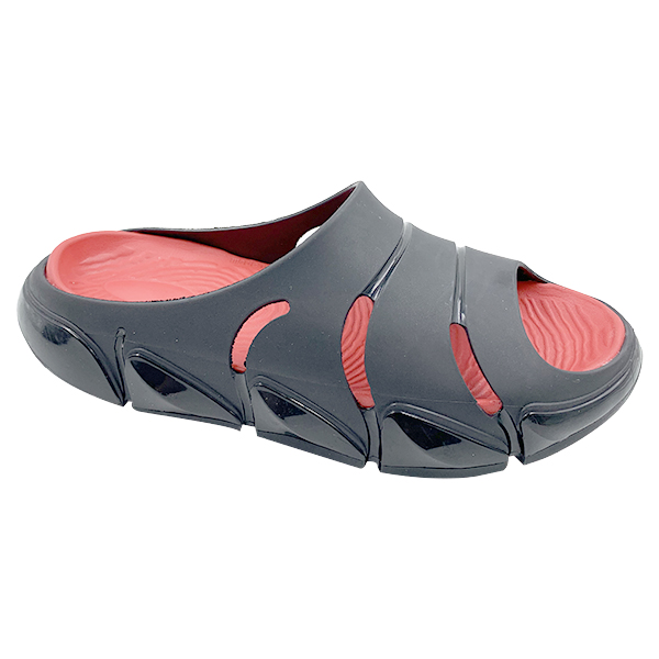 Fashionable thick soled slippers new anti slip soft soled sports and leisure slippers men's outdoor beach cooldown slippers breathable one-piece slippers