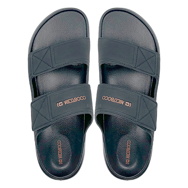 Men's new summer fashionable sandals with anti slip EVA thick sole for wearing on both sides with a sense of stepping on poop