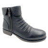 Autumn small leather boots new genuine leather Martin boots for women top layer cowhide flat bottom short boots