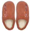 Women's winter indoor home plush stepping on poop feeling anti slip and warm home soft bottom cotton slippers