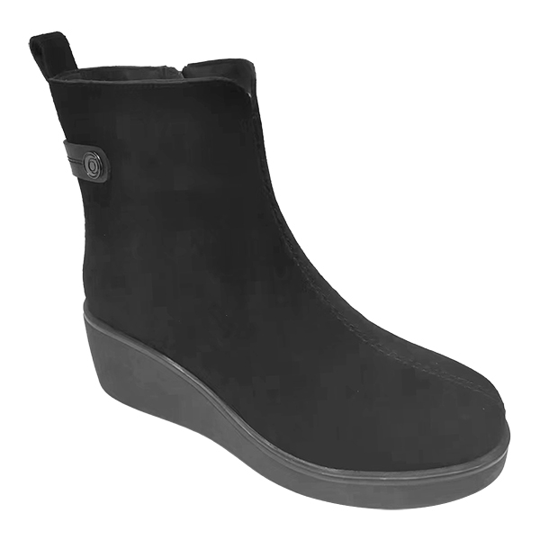 New thick soled and tall Martin boots with added plush elastic slimming boots for women