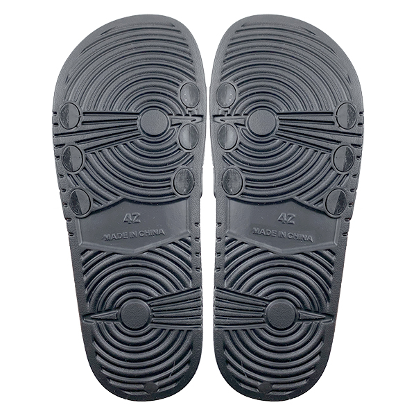Versatile dark gray men's non smelly feet for outdoor wear summer home use indoor bathing home use anti slip thick soled anti odor cool slippers