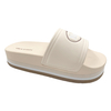 Women's new fashionable leisure beach vacation anti slip thick soled slippers new home and household slippers