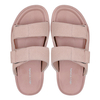 Pink women's thick soled two character sandals for casual daily wear lightweight and breathable suitable for outdoor beach wear