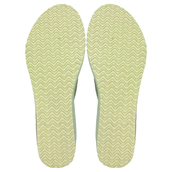 Beige slope heel thick soled herringbone slippers for women wearing summer high heels clip on casual slippers vacation beach sponge cake