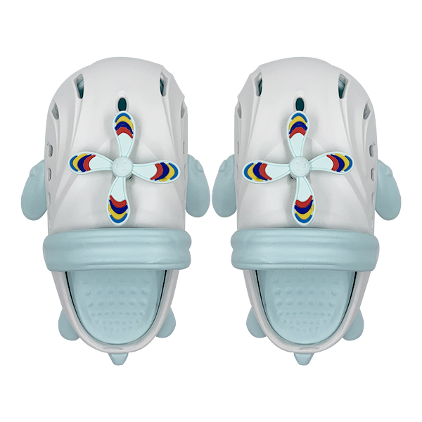 New Chinese style children's slippers for summer breathable and non slip cool slippers