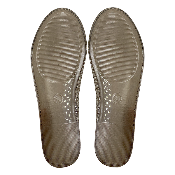 Hollow out jelly shoes women's new style niche design plastic crystal sandals